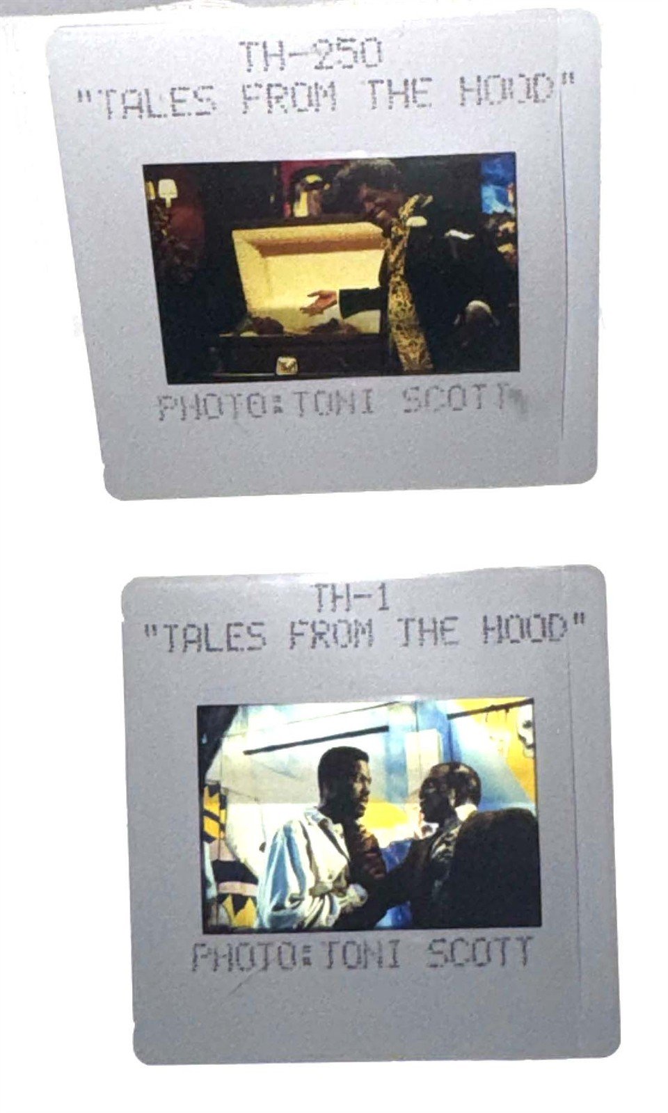 Clarence Williams III TALES FROM THE HOOD Grier original 35mm studio press slides