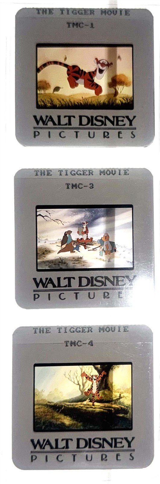 Disney's THE TIGGER MOVIE Winnie the Pooh 35mm studio color slides