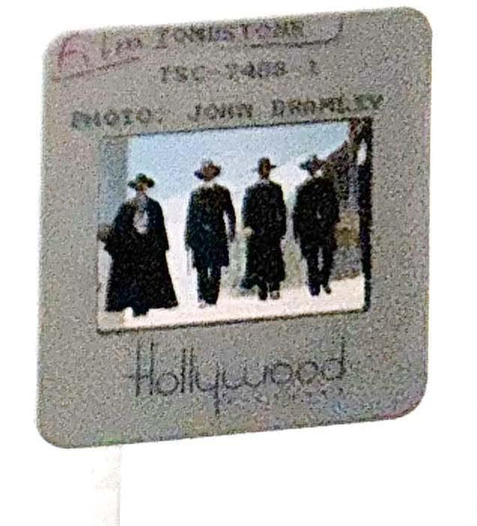 Kurt Russell TOMBSTONE Val Kilmer Paxton Elliott original 35mm press slide