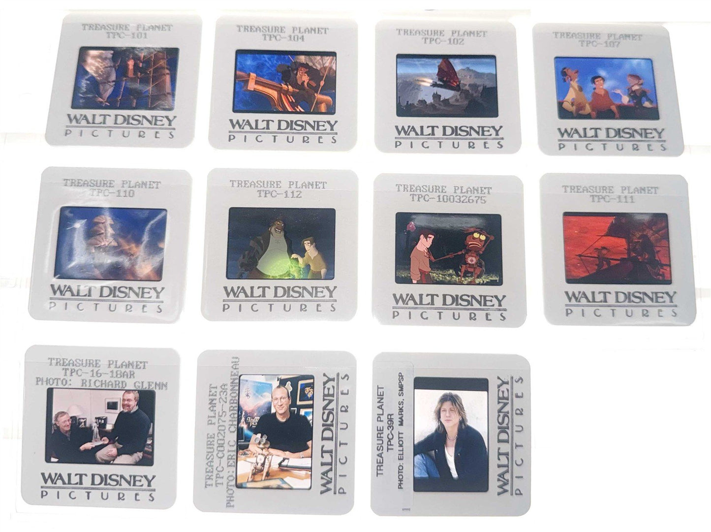 Disney Joseph Gordon-Levitt TREASURE PLANET original press kit & 35mm slides