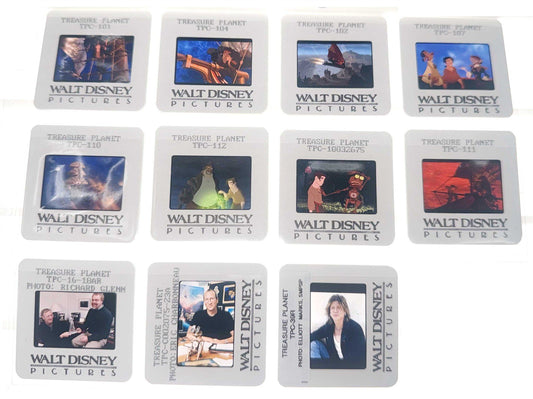 Disney Joseph Gordon-Levitt TREASURE PLANET original press kit & 35mm slides