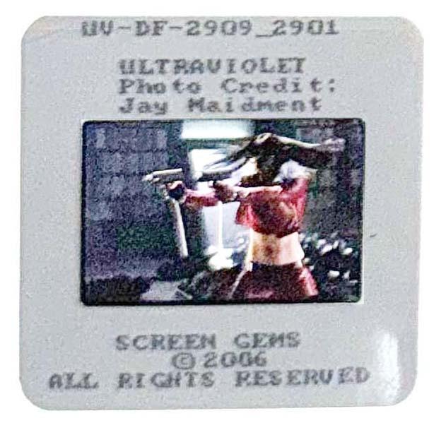 Milla Jovovich ULTRAVIOLET original 35mm studio press slide 2006