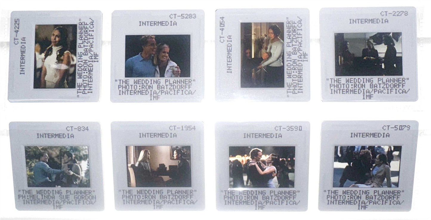 Jennifer Lopez WEDDING PLANNER Matthew McConaughey original 35mm press slides