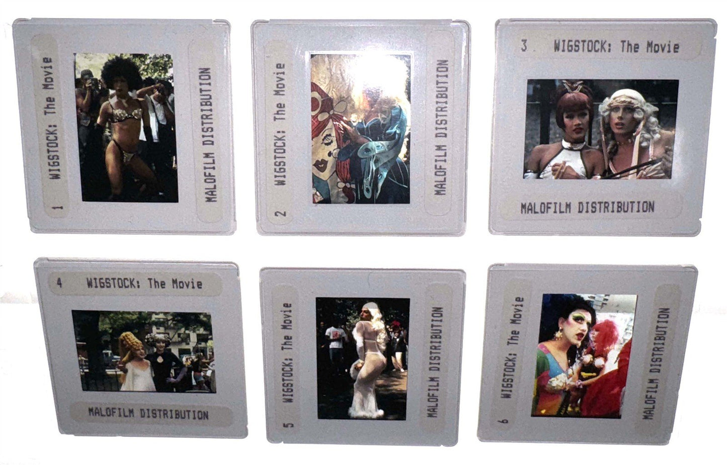 Alexis Arquette WIGSTOCK THE MOVIE original 35mm studio press slides