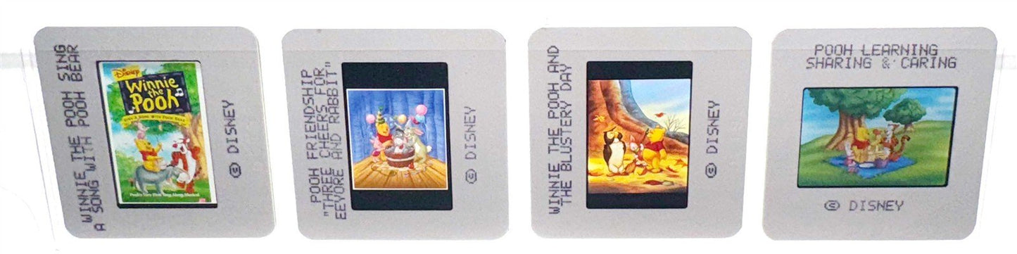 Disney's WINNIE THE POOH 35mm studio color slides