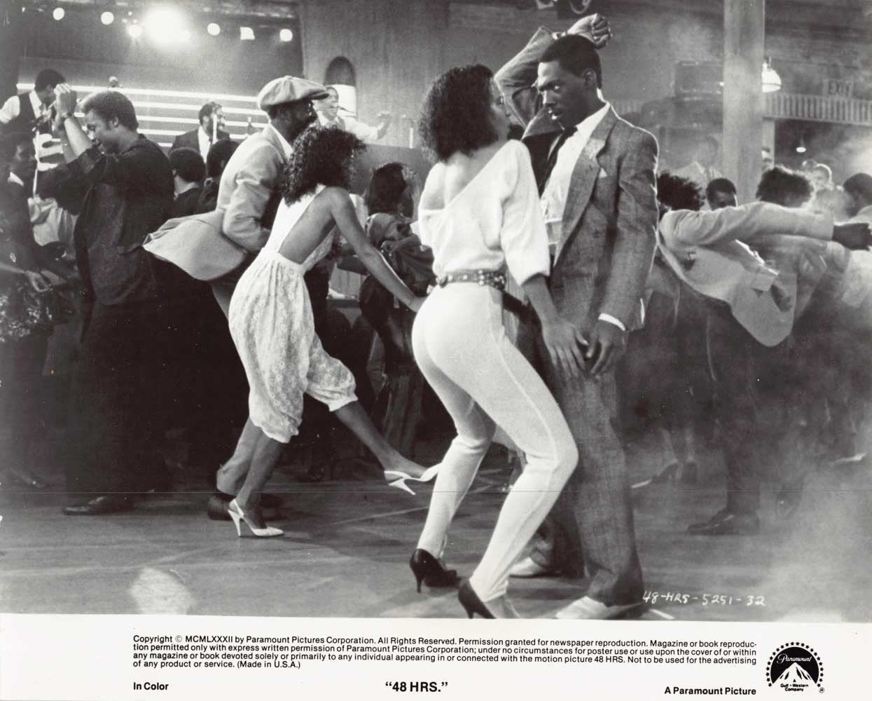 Eddie Murphy 48 HRS Olivia Brown original 10x8 press photo 1982