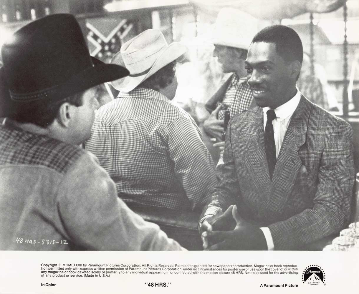 Eddie Murphy 48 HRS Peter Jason original 10x8 press photo 1982