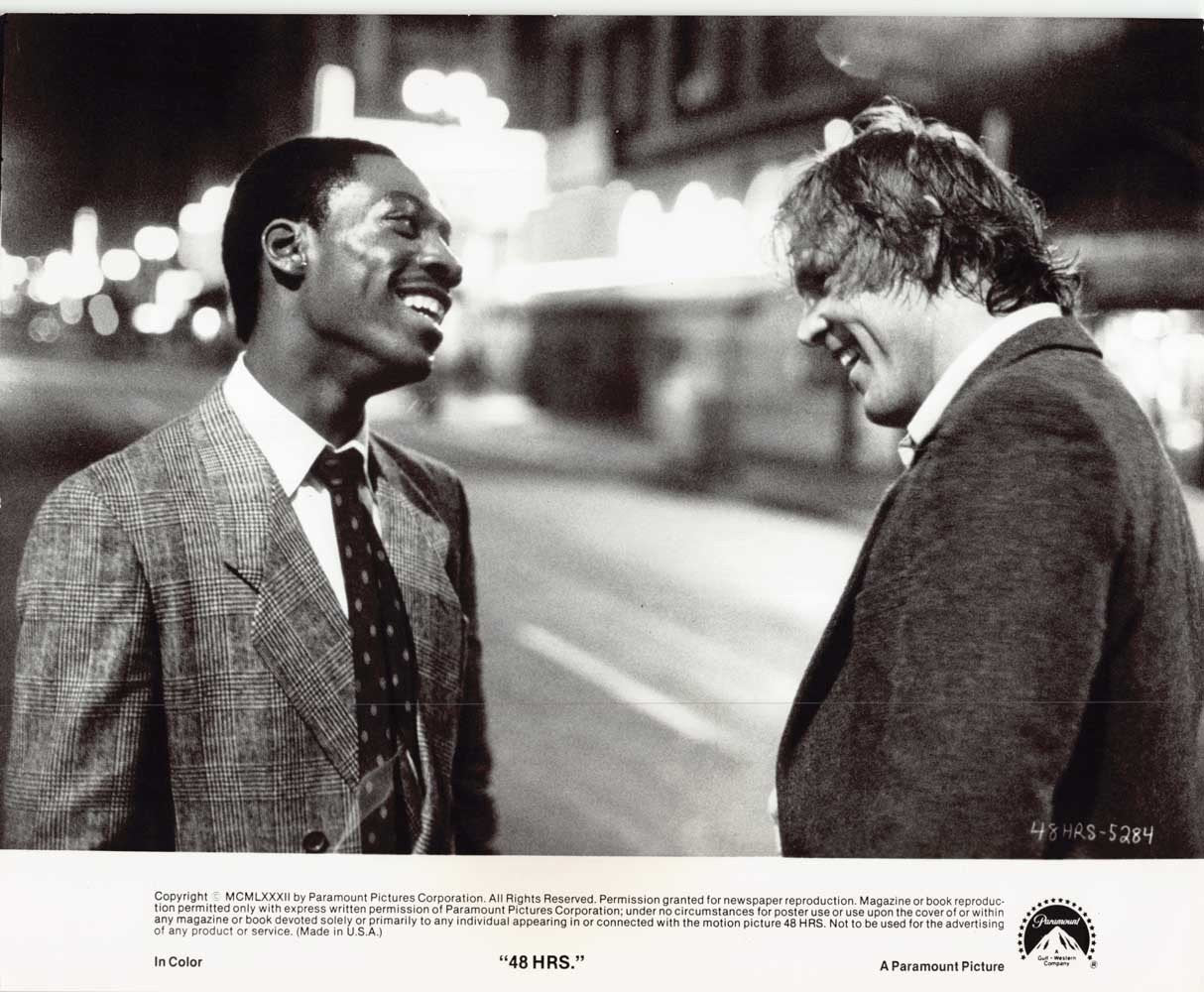 Eddie Murphy 48 HRS Nick Nolte original 10x8 press photo 1982