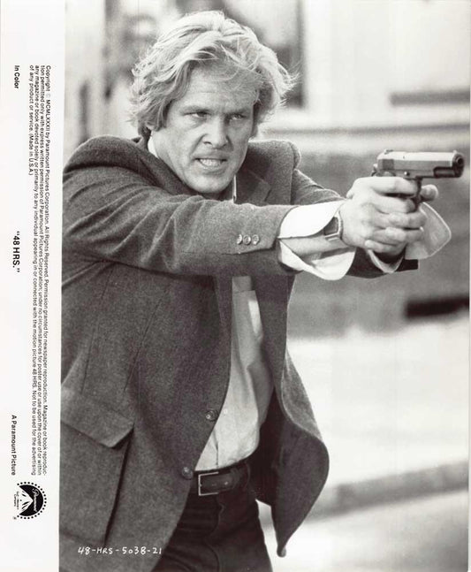Nick Nolte 48 HRS original 8x10 press photo 1982
