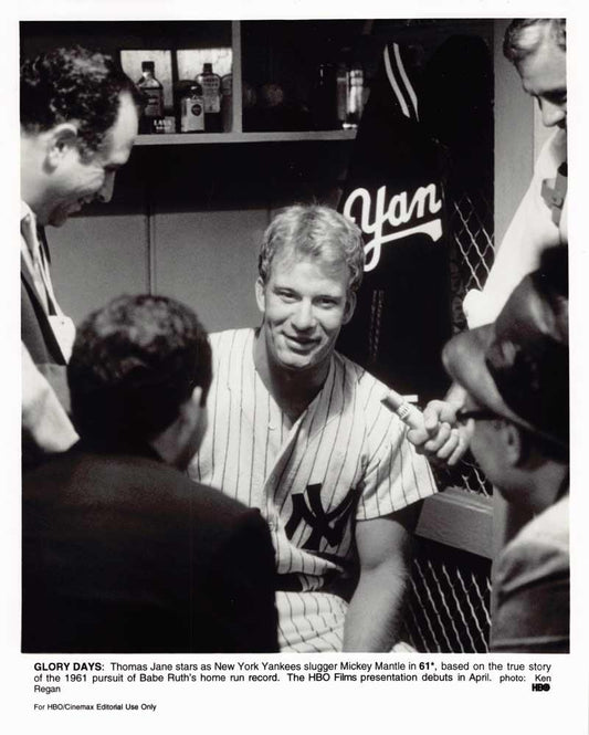 Thomas Jane HBO's 61* original 8x10 press photo 2001