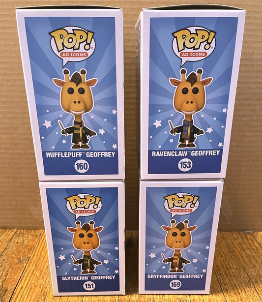 Funko POP! GEOFFREY as WIZARDING WORLD HARRY POTTER set of 4 TOYS R US exclusive