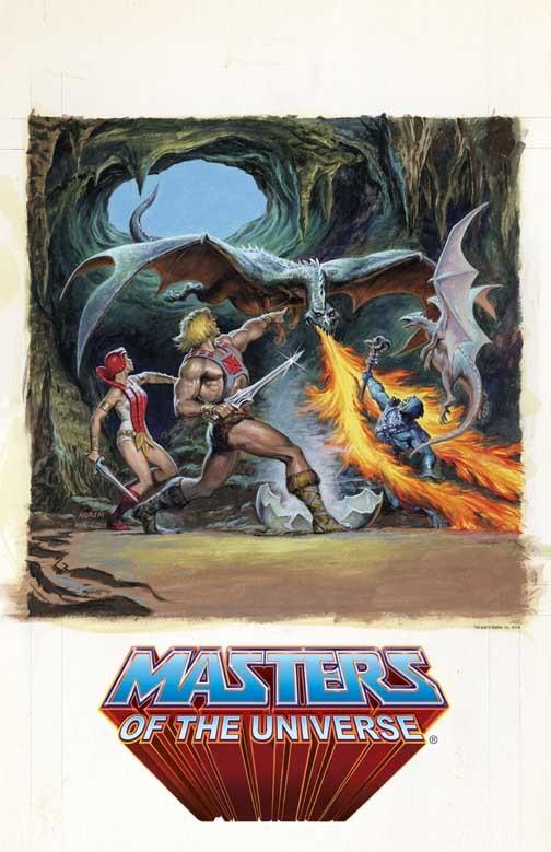 MASTERS OF THE UNIVERSE hatching egg poster 11x17