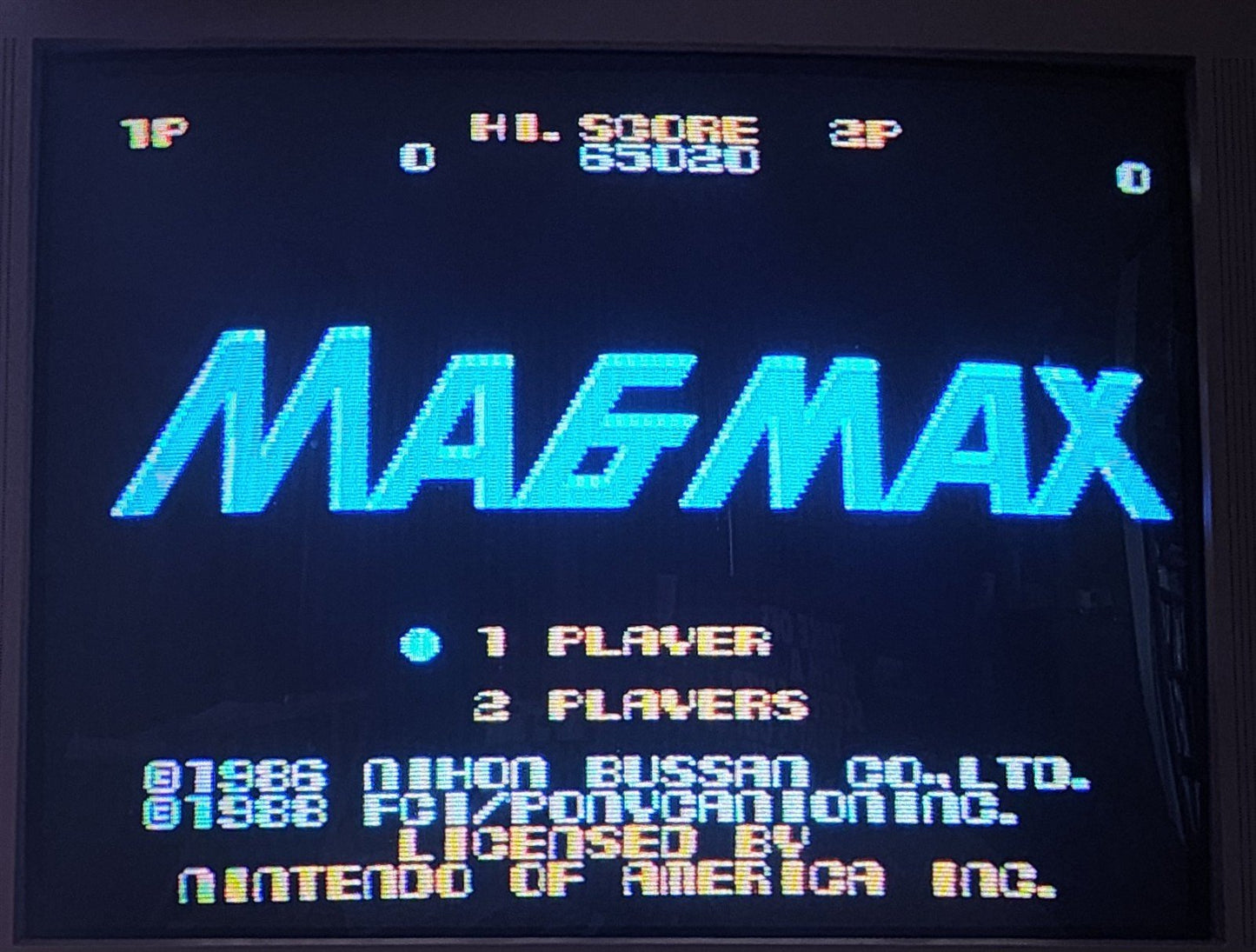 MAGMAX Nintendo NES FCI 1988, Game, Sleeve, Box, Manual, Used, Tested