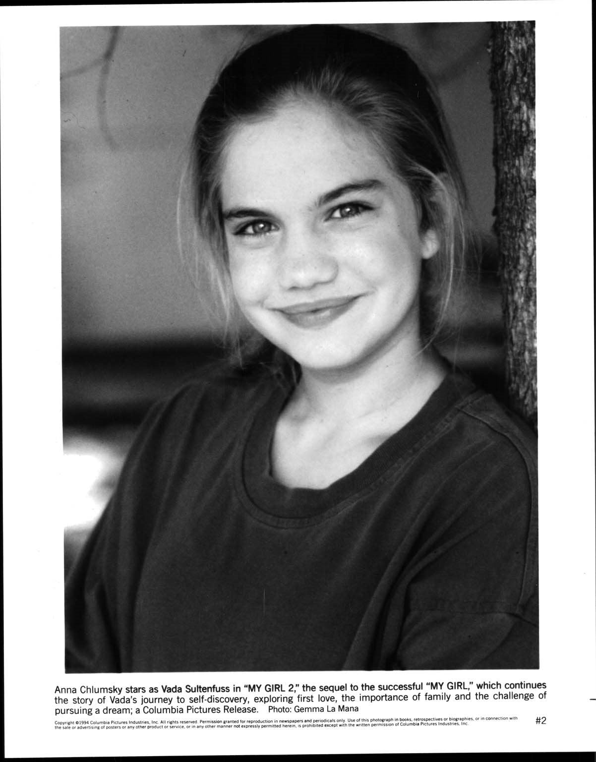 Anna Chlumsky MY GIRL 2 O'Brien Aykroyd Jamie Lee Curtis original press photos