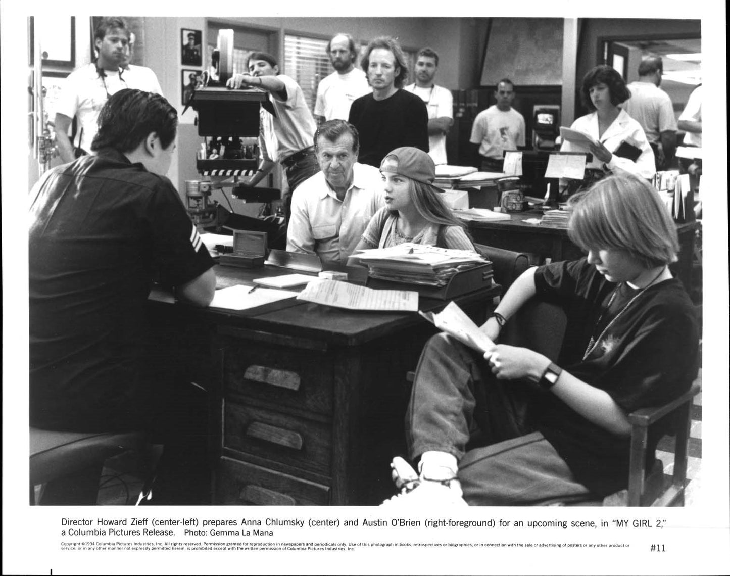 Anna Chlumsky MY GIRL 2 O'Brien Aykroyd Jamie Lee Curtis original press photos