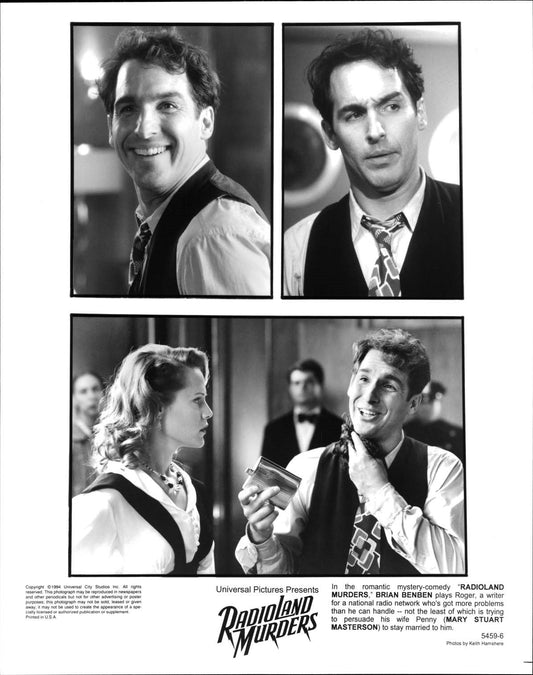 Brian Benben RADIOLAND MURDERS Mary Stuart Masterson original press photos 1994