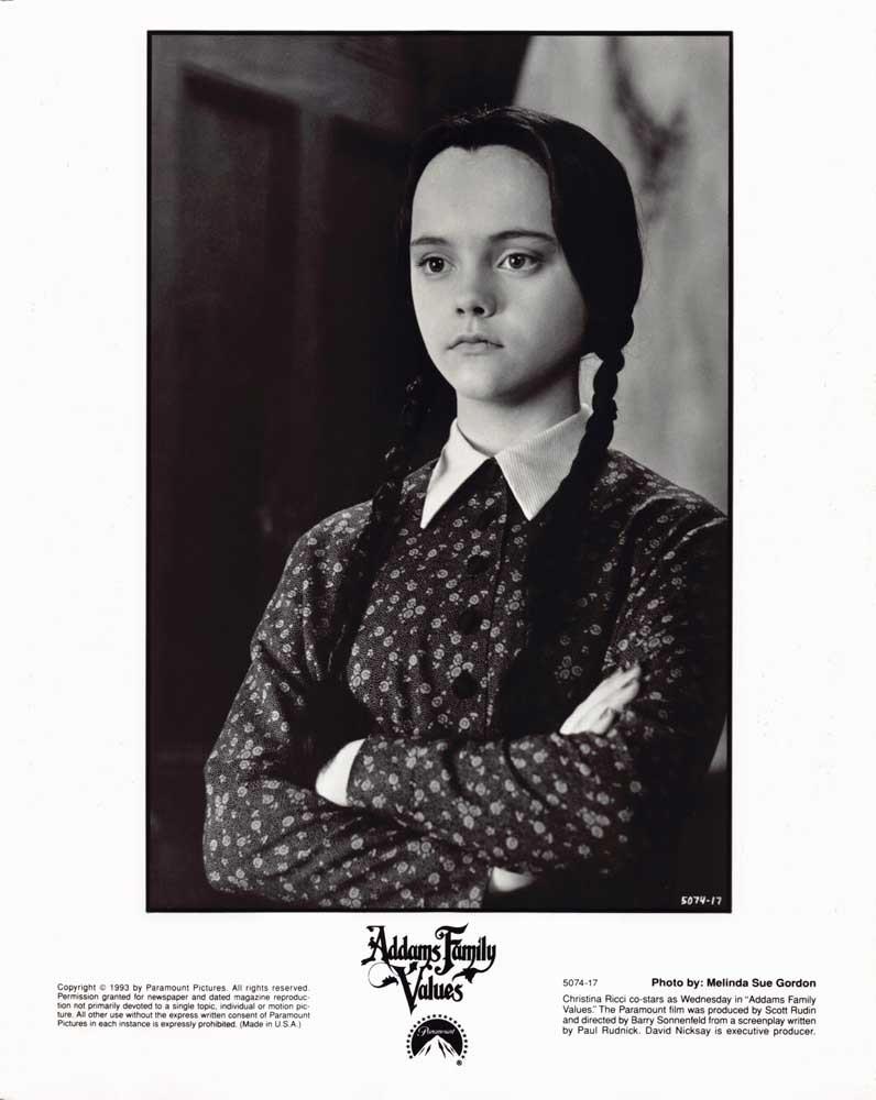 Christina Ricci ADDAMS FAMILY VALUES original 8x10 photo 1993