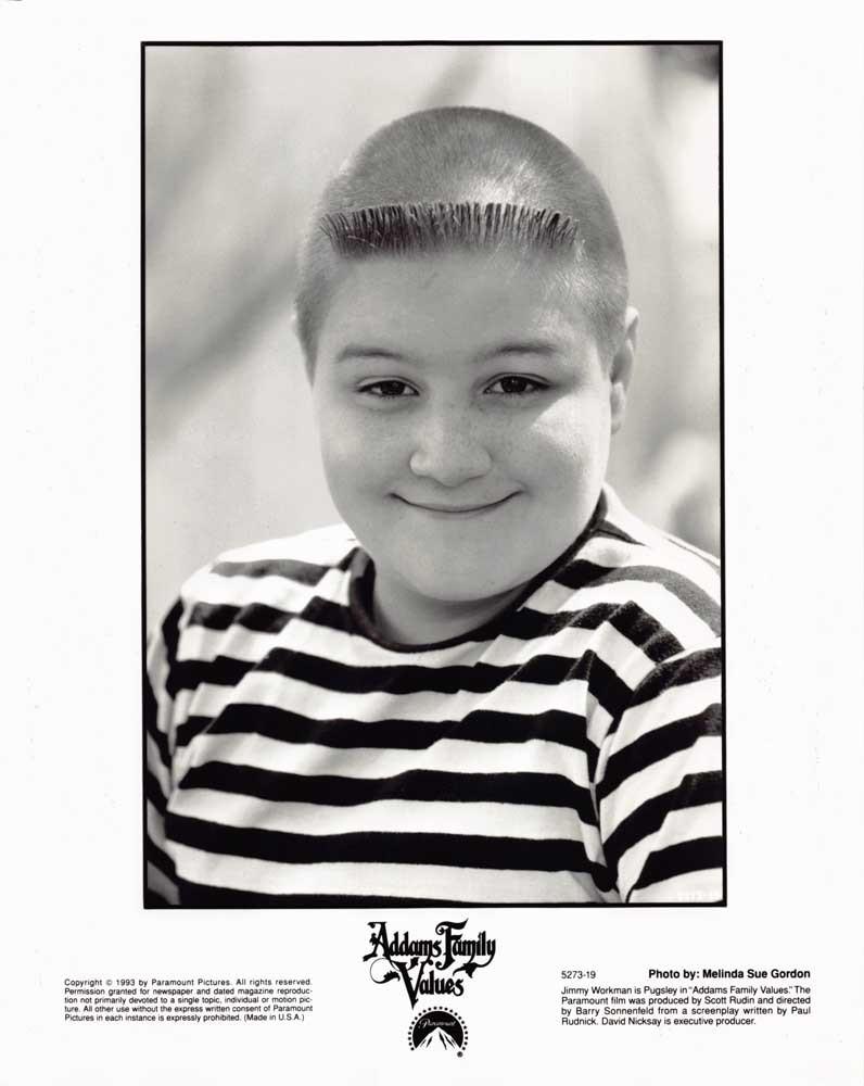 Jimmy Workman ADDAMS FAMILY VALUES original 8x10 photo 1993