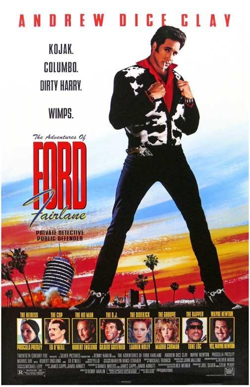 Andrew Dice Clay ADVENTURES OF FORD FAIRLANE movie poster 11x17