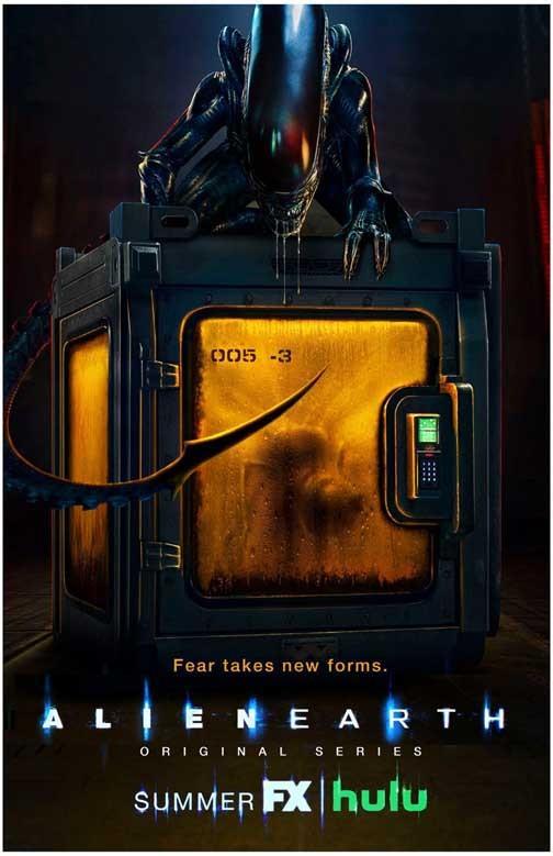 ALIEN EARTH teaser movie poster 11x17