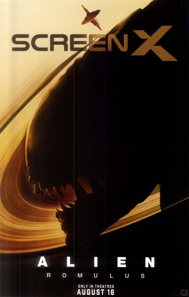 Cailee Spaeny ALIEN ROMULUS David Jonsson ScreenX studio movie poster 11x17