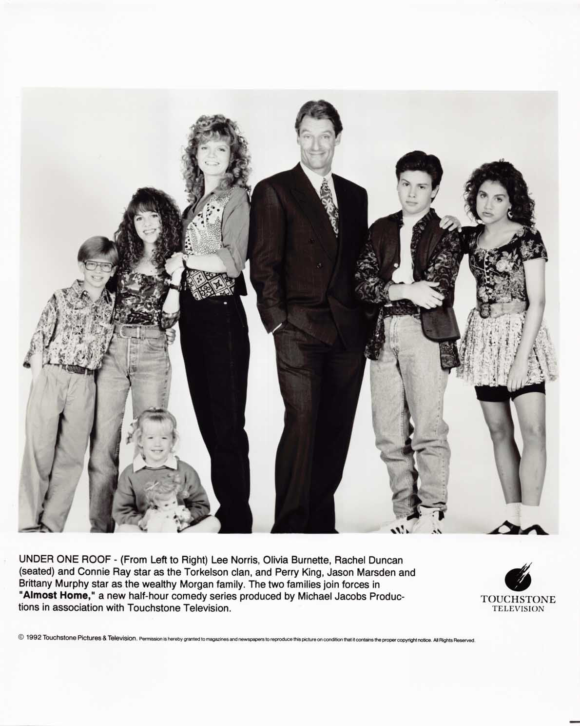 Connie Ray ALMOST HOME Perry King Brittany Murphy original press photos 1992