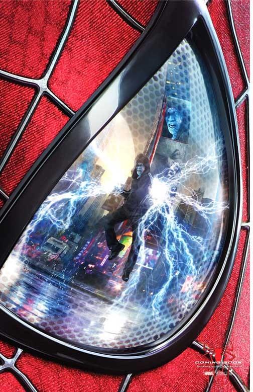 Andrew Garfield AMAZING SPIDER-MAN 2 advance movie poster 11x17