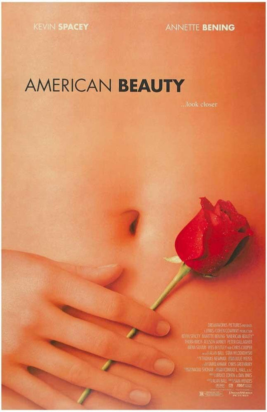 Annette Bening AMERICAN BEAUTY Kevin Spacey movie poster 11x17
