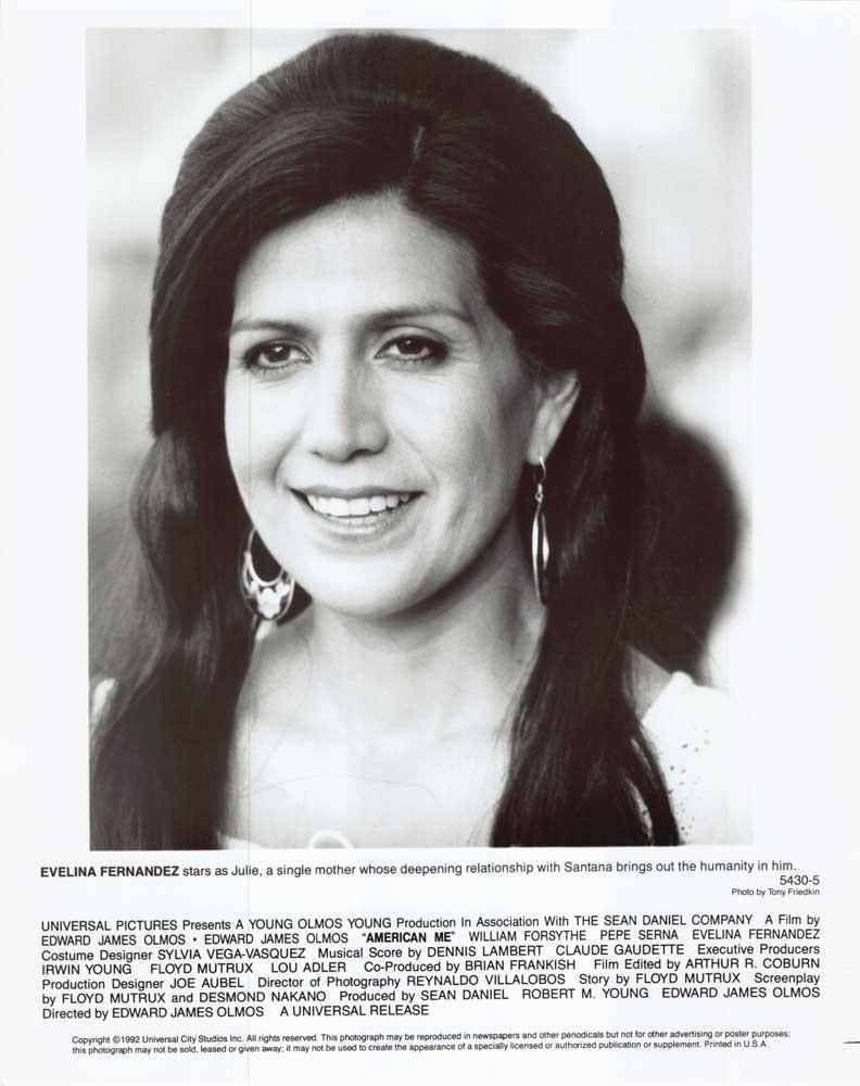 Evelina Fernandez AMERICAN ME original 8x10 press photo 1992