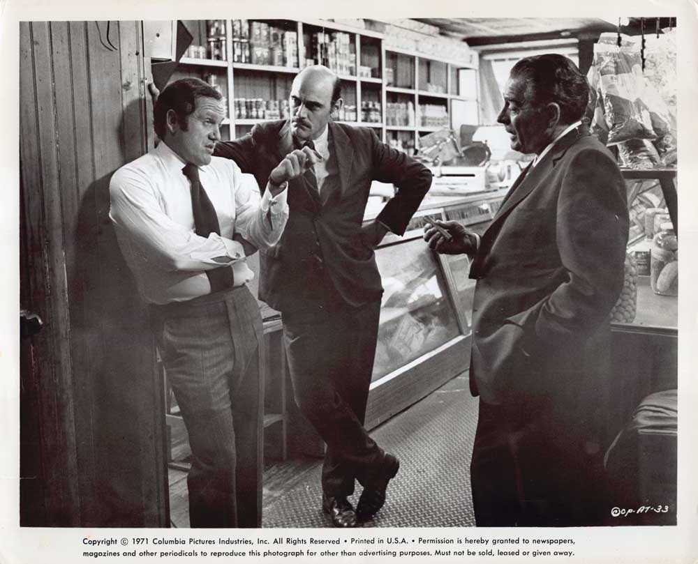 Alan King THE ANDERSON TAPES 10x8 trio press photo 1971