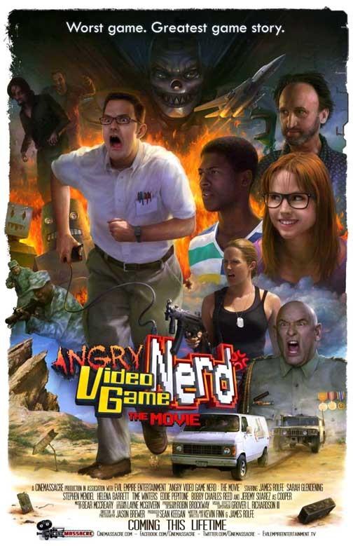 ANGRY VIDEO GAME NERD THE MOVIE movie poster 11x17