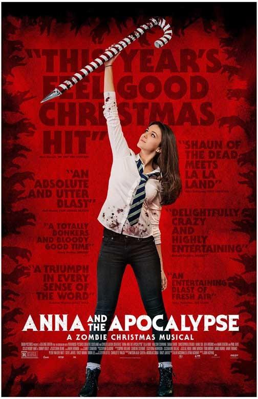 Ella Hunt ANNA AND THE APOCALYPSE Malcolm Cumming movie poster 11x17