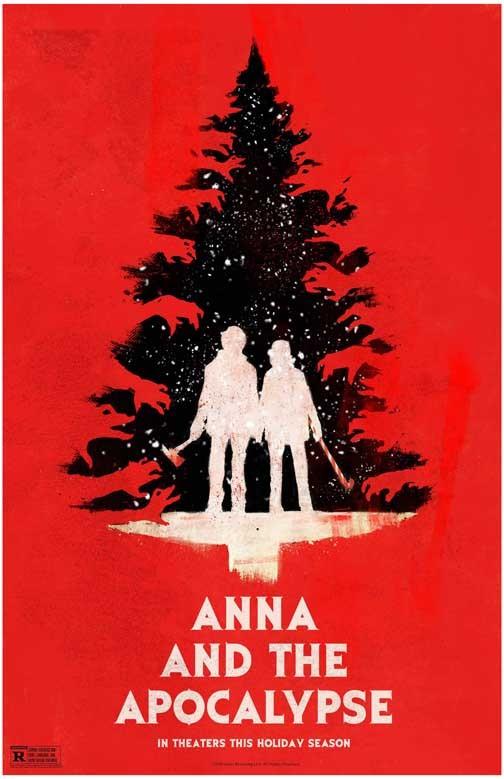 Ella Hunt ANNA AND THE APOCALYPSE Malcolm Cumming advance movie poster 11x17