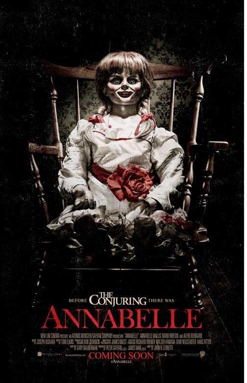 ANNABELLE rocking chair movie poster 11x17