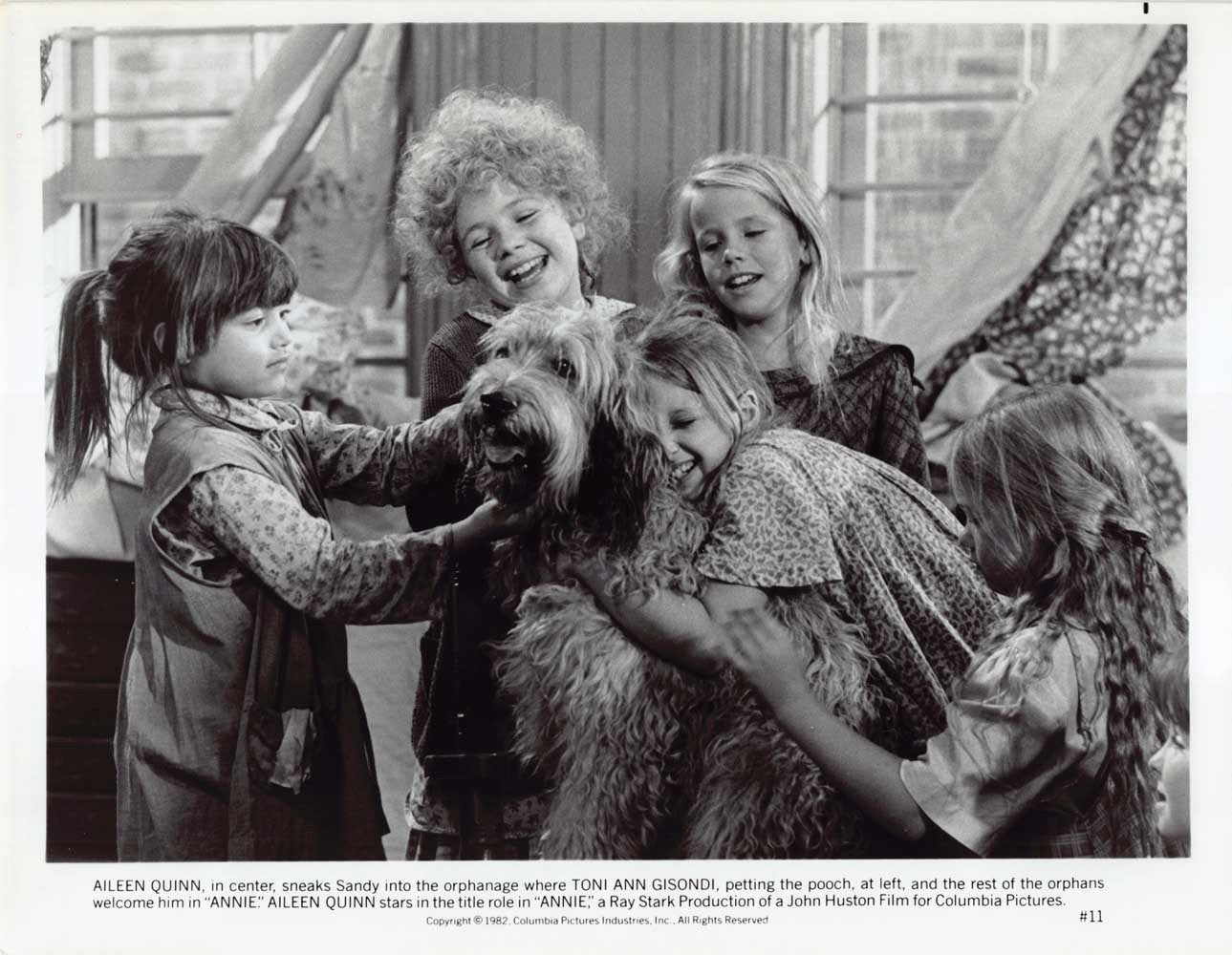 Albert Finney ANNIE Tim Curry Carol Burnett original 8x10 press photos 1982