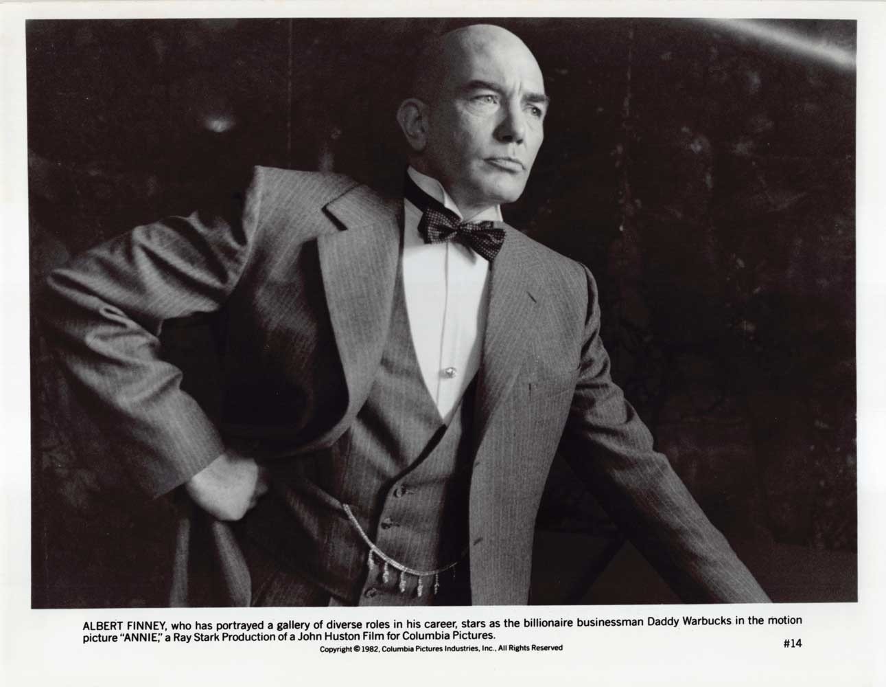 Albert Finney ANNIE Tim Curry Carol Burnett original 8x10 press photos 1982