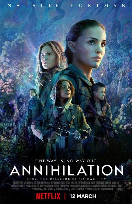 Natalie Portman ANNIHILATION movie poster 11x17