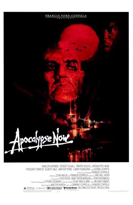Marlon Brando APOCALYPSE NOW Martin Sheen movie poster 11x17 Francis Coppola