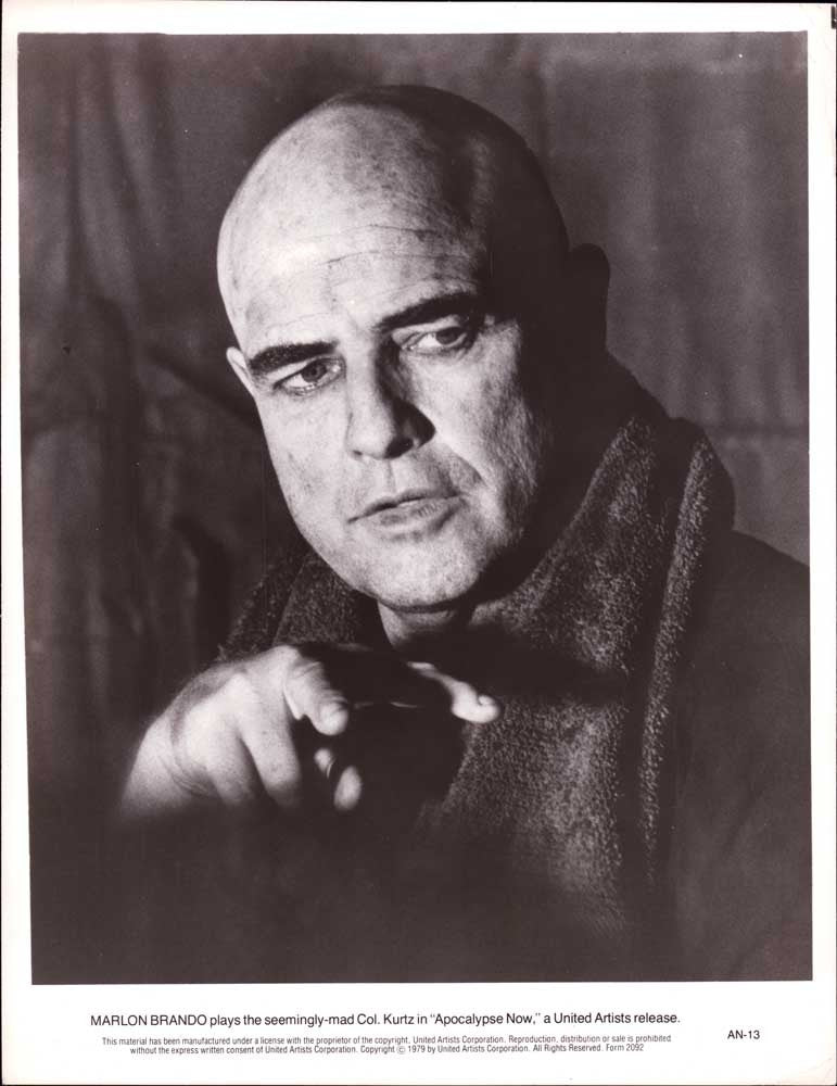 Marlon Brando APOCALYPSE NOW Martin Sheen original 8x10 press photos 1979