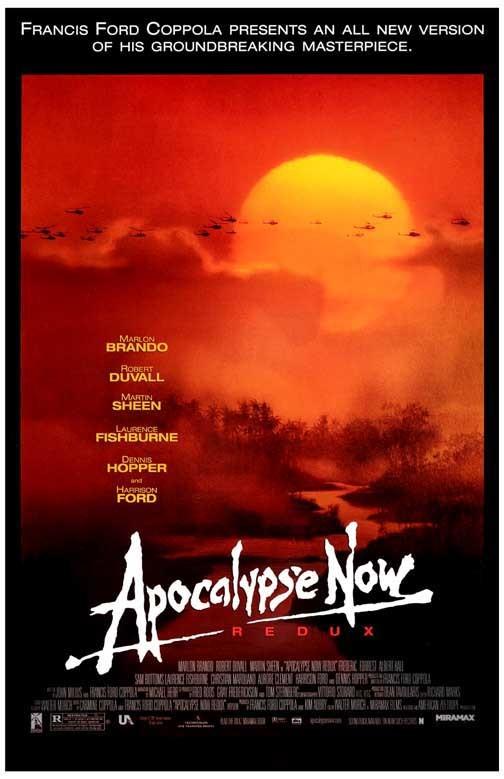 Marlon Brando APOCALYPSE NOW REDUX Martin Sheen movie poster 11x17