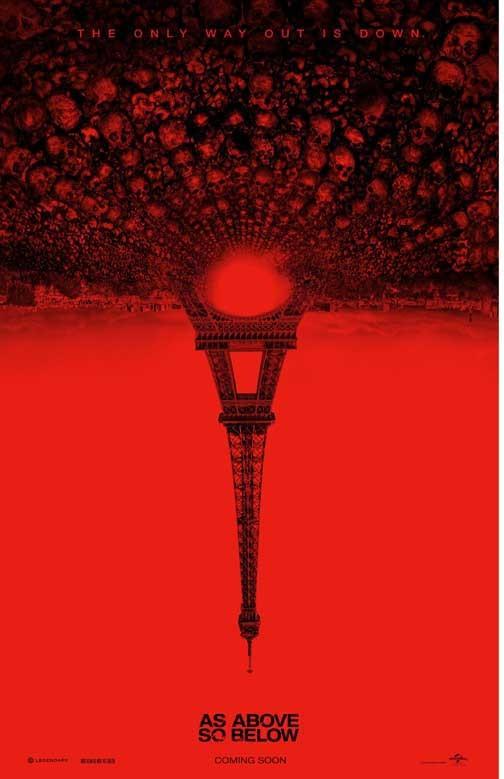 AS ABOVE SO BELOW advance movie poster 11x17