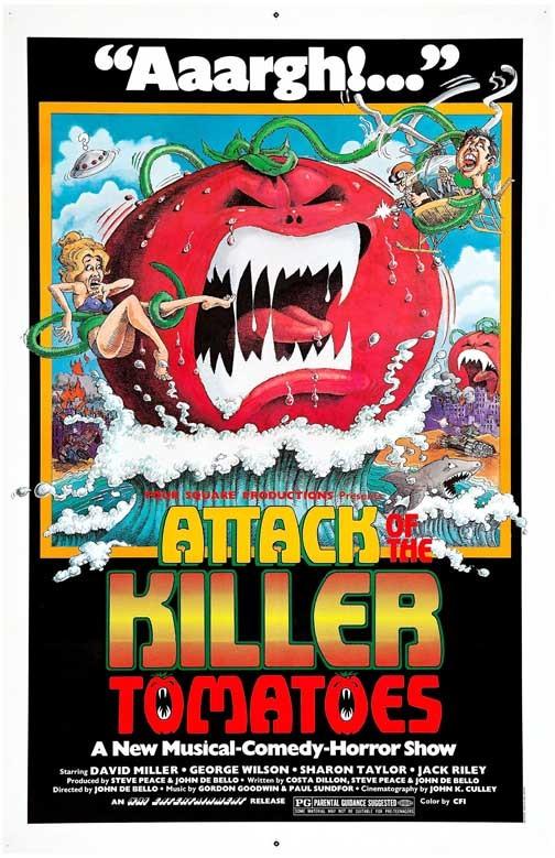 ATTACK OF THE KILLER TOMATOES movie poster 11x17