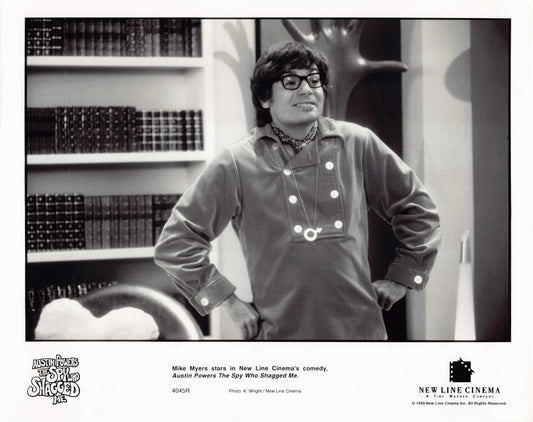 Mike Myers AUSTIN POWERS THE SPY WHO SHAGGED ME original 10x8 press photo 1999