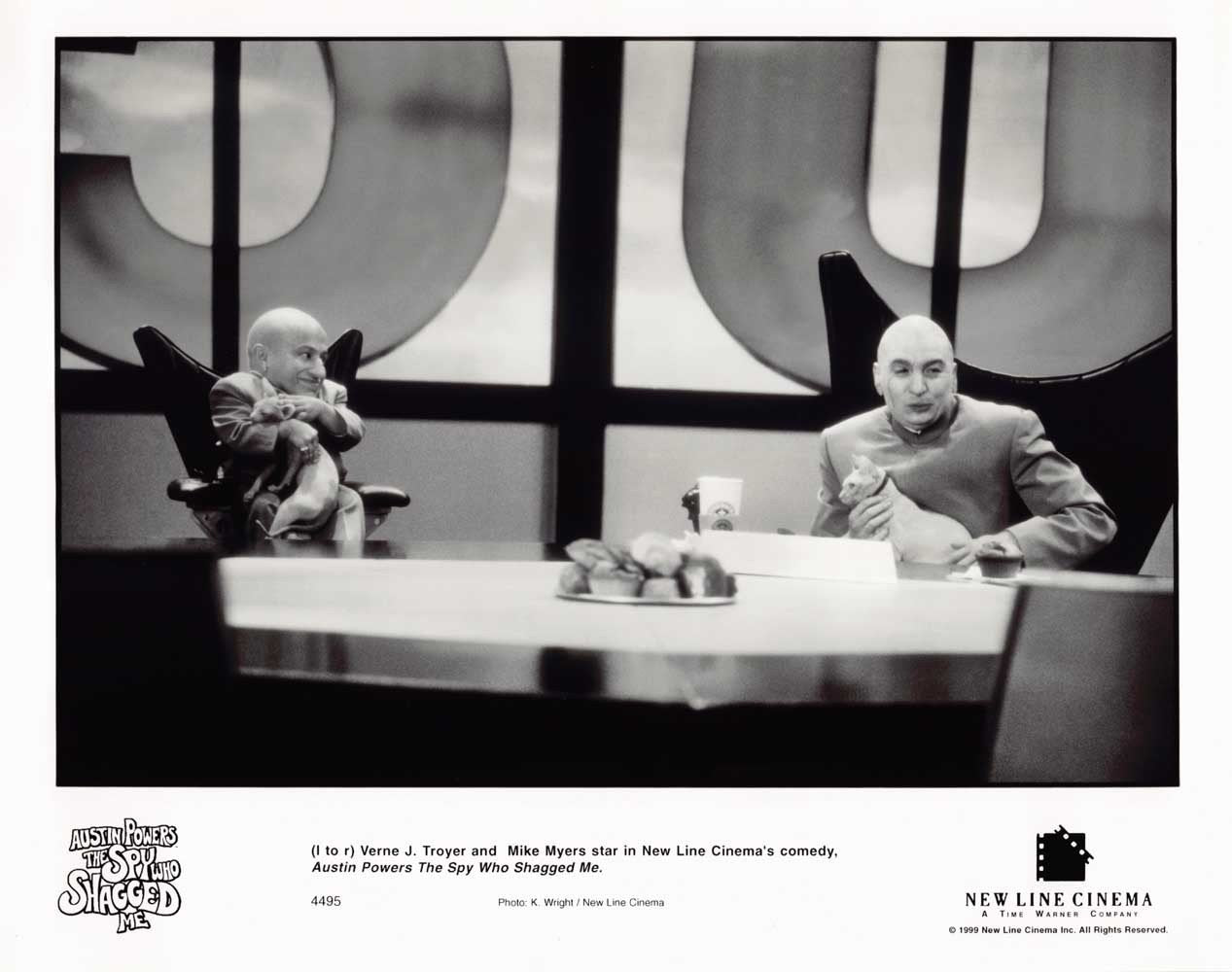 Mike Myers AUSTIN POWERS THE SPY WHO SHAGGED ME Troyer 10x8 press photo 1999