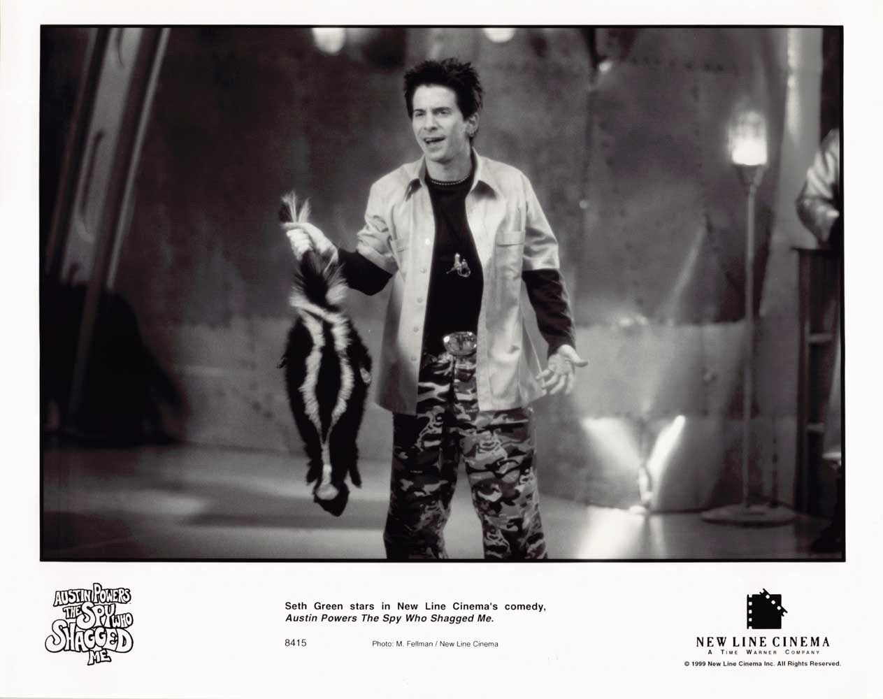 Seth Green AUSTIN POWERS THE SPY WHO SHAGGED ME original 10x8 press photo 1999