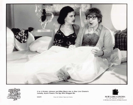 Mike Myers AUSTIN POWERS THE SPY WHO SHAGGED ME Kristen Johnson 10x8 press photo