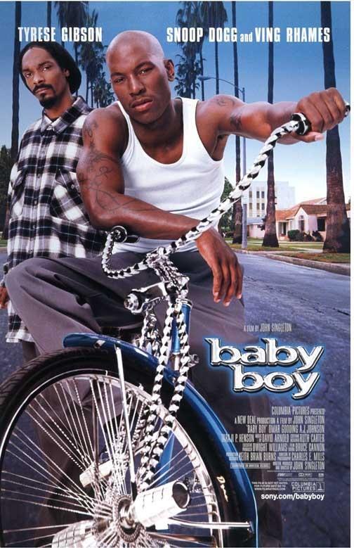 Tyrese Gibson BABY BOY Snoop Dog Ving Rhames movie poster 11x17