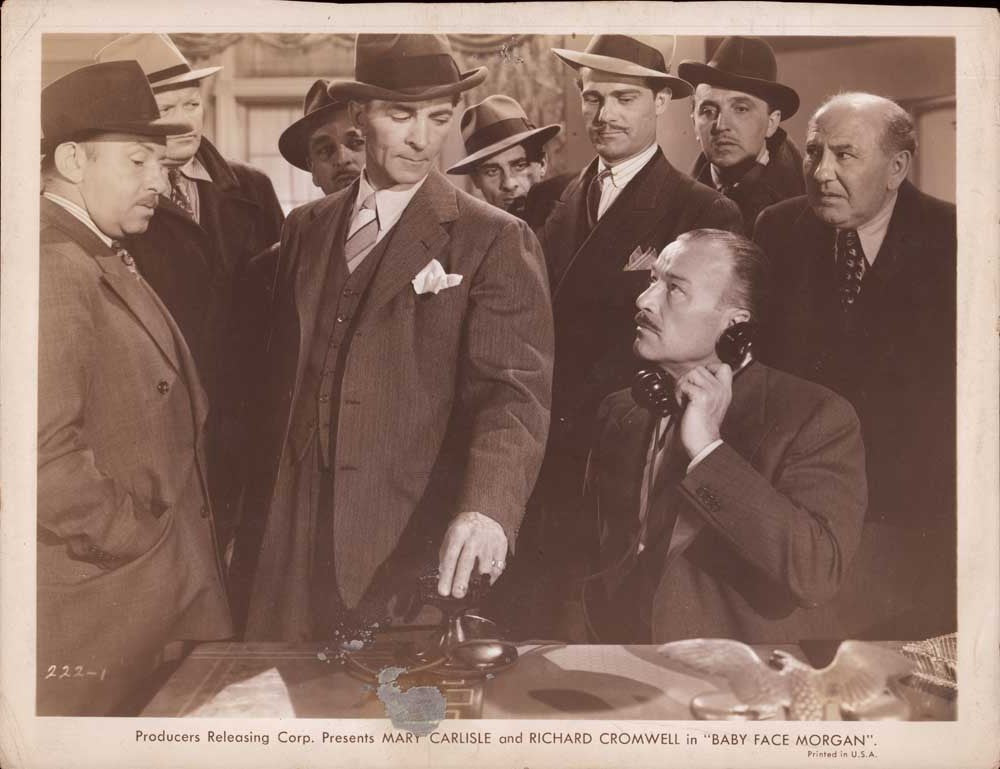 Richard Cromwell BABY FACE MORGAN original 10x8 press photos 1942