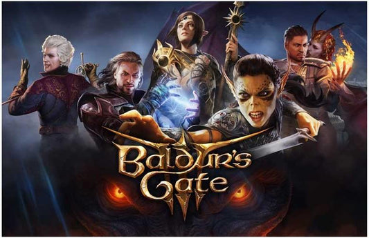 BALDUR'S GATE key art poster 17x11