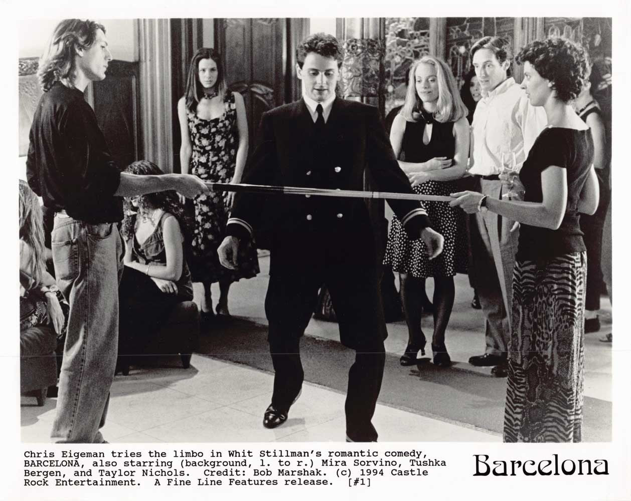 Taylor Nichols BARCELONA Mira Sorvino original 8x10 press photos 1994